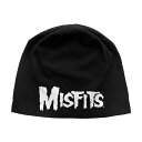 (ミスフィッツ) Misfits オフィシャル商品 ユニセックス ロゴ ニット帽 ビーニー キャップ 【海外通販】