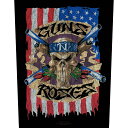 (ガンズ・アンド・ローゼズ) Guns N Roses オフィシャル商品 Flag ワッペン パッチ 【海外通販】