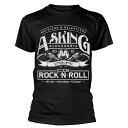 (アスキング・アレクサンドリア) Asking Alexandria オフィシャル商品 ユニセックス Rock ´N Roll Tシャツ 半袖 トップス 