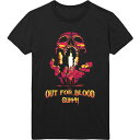 (サム フォーティーワン) Sum 41 オフィシャル商品 ユニセックス Out For Blood Tシャツ バックプリント コットン 半袖 トップス 【海外通販】