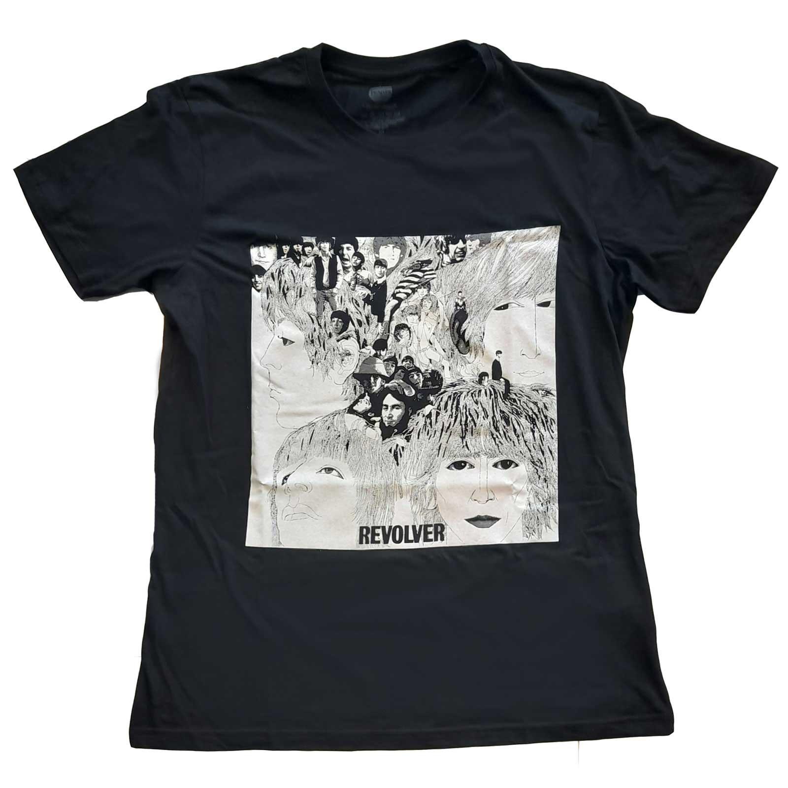 (ザ・ビートルズ) The Beatles オフィシャル商品 ユニセックス Revolver Tシャツ アルバム コットン 半袖 トップス 【海外通販】