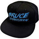 (ブルース・スプリングスティーン) Bruce Springsteen オフィシャル商品 ユニセックス The River ロゴ キャップ スナップバック 帽子 ハット 【海外通販】
