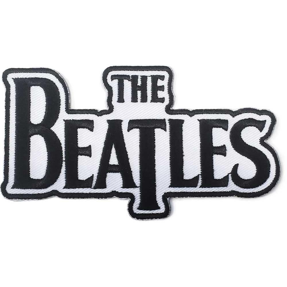 (ビートルズ) The Beatles オフィシャル商品 Drop T ロゴ ワッペン アイロン装着 パッチ 【海外通販】