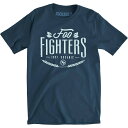 (フー ファイターズ) Foo Fighters オフィシャル商品 ユニセックス Organic Cotton Tシャツ 半袖 トップス 【海外通販】