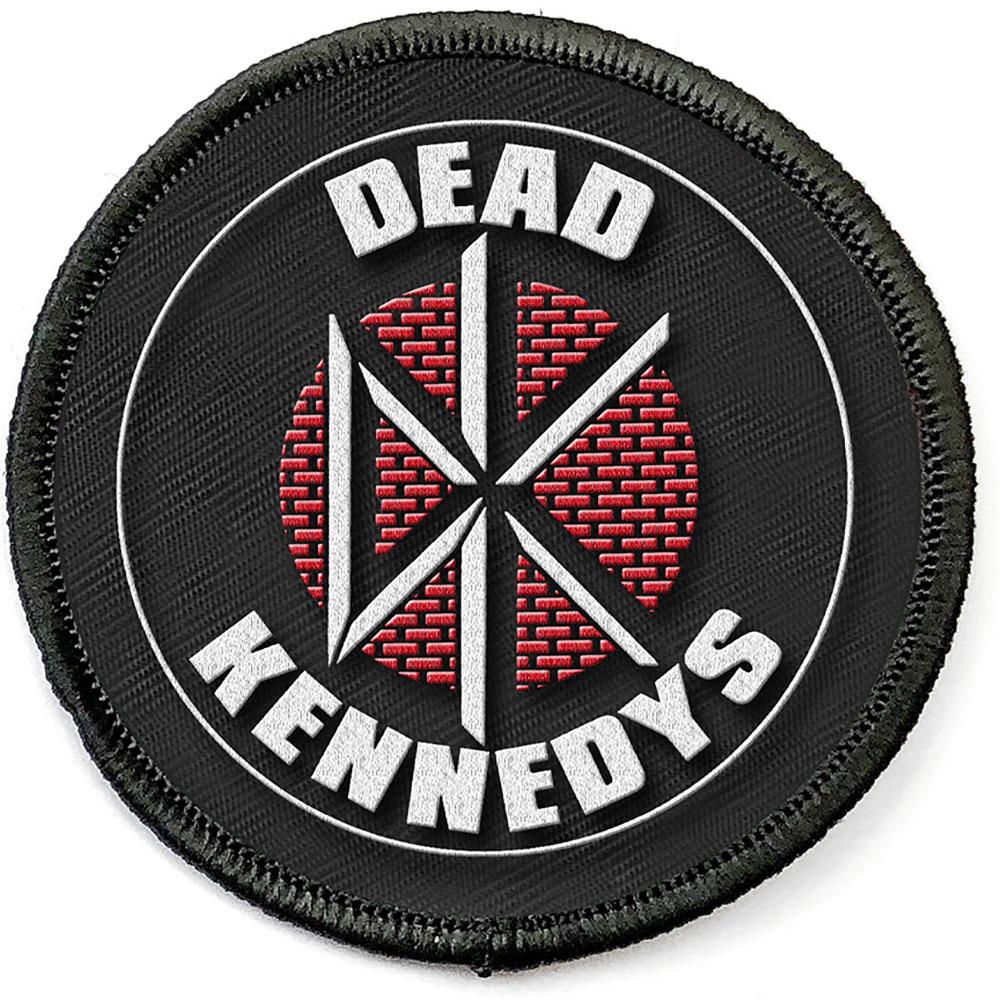 楽天Pertemba Japan（デッド・ケネディーズ） Dead Kennedys オフィシャル商品 ロゴ 円型 ワッペン アイロン接着 パッチ 【海外通販】