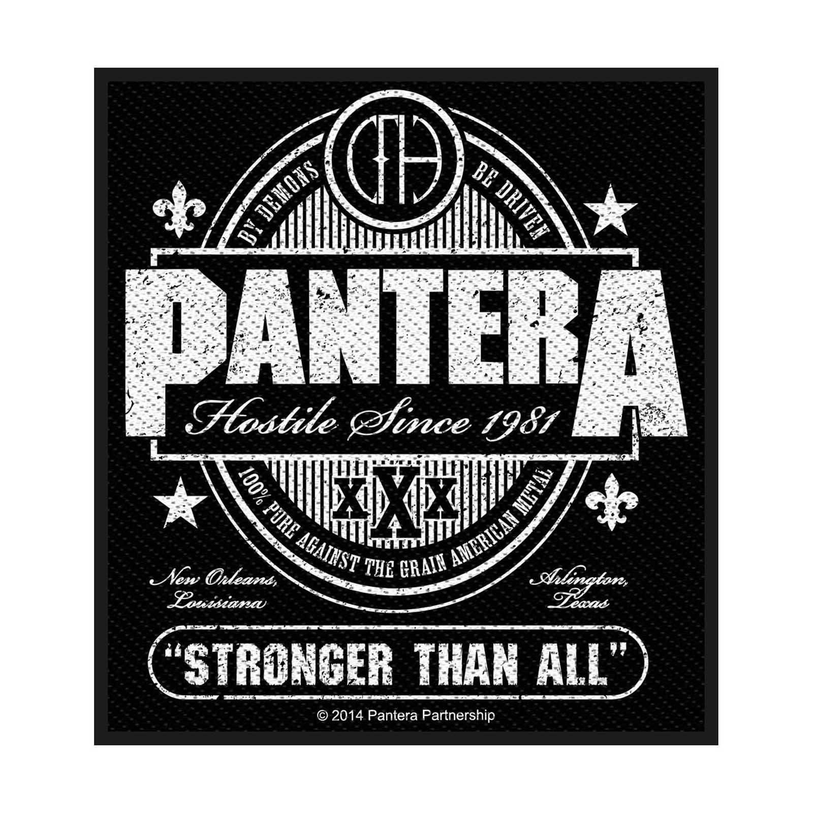 Rakuten - (パンテラ) Pantera オフィシャル商品 Stronger Than All ワッペン 織地 パッチ 【海外通販】