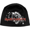 (アイアン・メイデン) Iron Maiden オフィシャル商品 ユニセックス Number Of The Beast ニット帽 ビーニー キャップ 【海外通販...