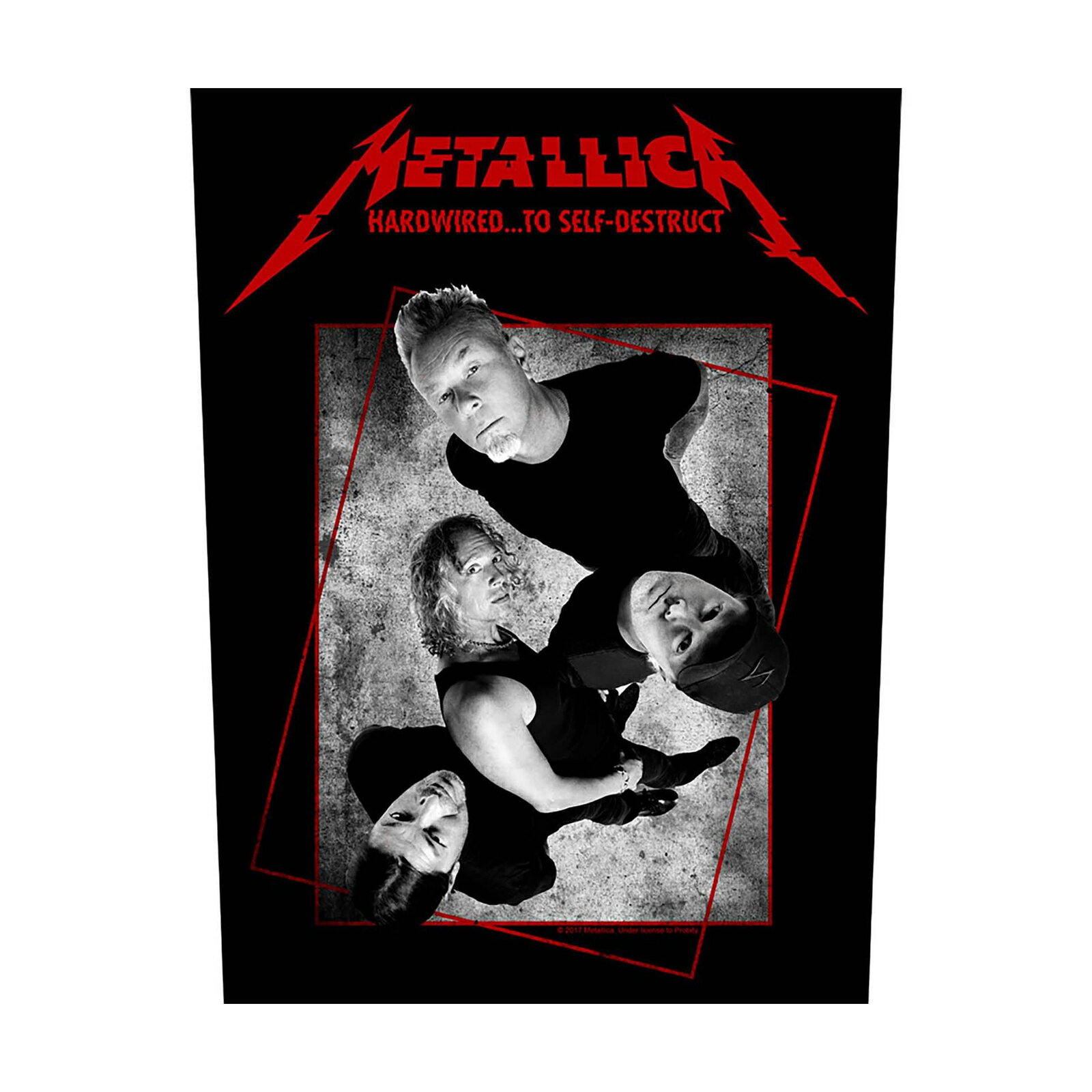 (メタリカ) Metallica オフィシャル商品 Hardwired Concrete ワッペン パッチ 【海外通販】