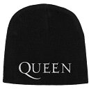 (クイーン) Queen オフィシャル商品 ユニセックス ロゴ ニット帽 ビーニー キャップ 【海外通販】