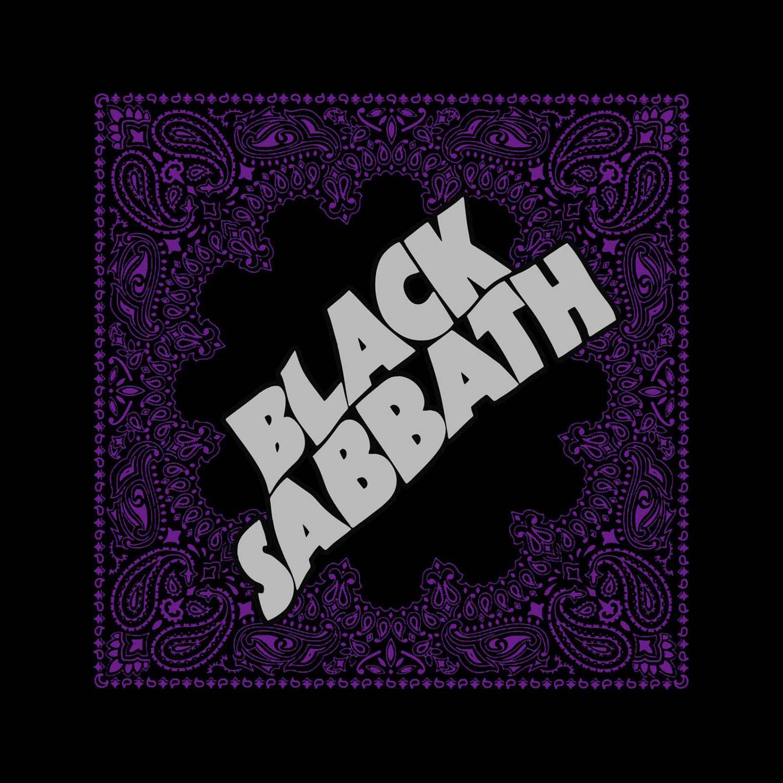 (ブラック・サバス) Black Sabbath オフィシャル商品 ユニセックス ロゴ バンダナ スカーフ ハンカチ 【海外通販】
