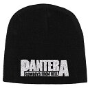 (パンテラ) Pantera オフィシャル商品 ユニセックス Cowboys From Hell ニット帽 ビーニー キャップ 【海外通販】