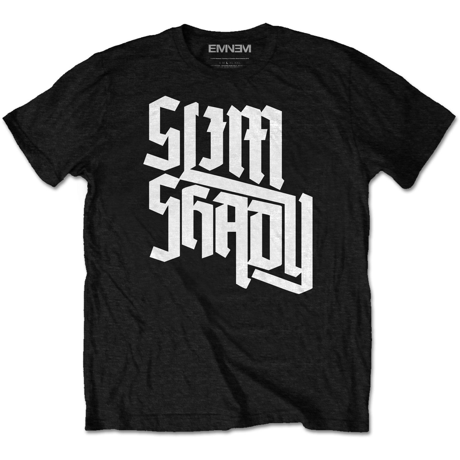 (エミネム) Eminem オフィシャル商品 ユニセックス Shady Slant Tシャツ 半袖 トップス 【海外通販】