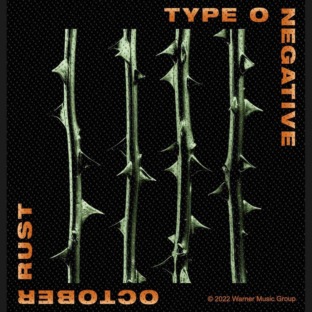 (タイプ・オー・ネガティヴ) Type O Negative オフィシャル商品 October Rust ワッペン パッチ 【海外通販】