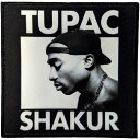 (トゥパック・シャクール) Tupac Shakur オフィシャル商品 Only God Can Judge Me ワッペン プリント パッチ 【海外通販】