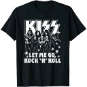 (キッス) Kiss オフィシャル商品 ユニセックス Let Me Go Tシャツ コットン 半袖 トップス 【海外通販】