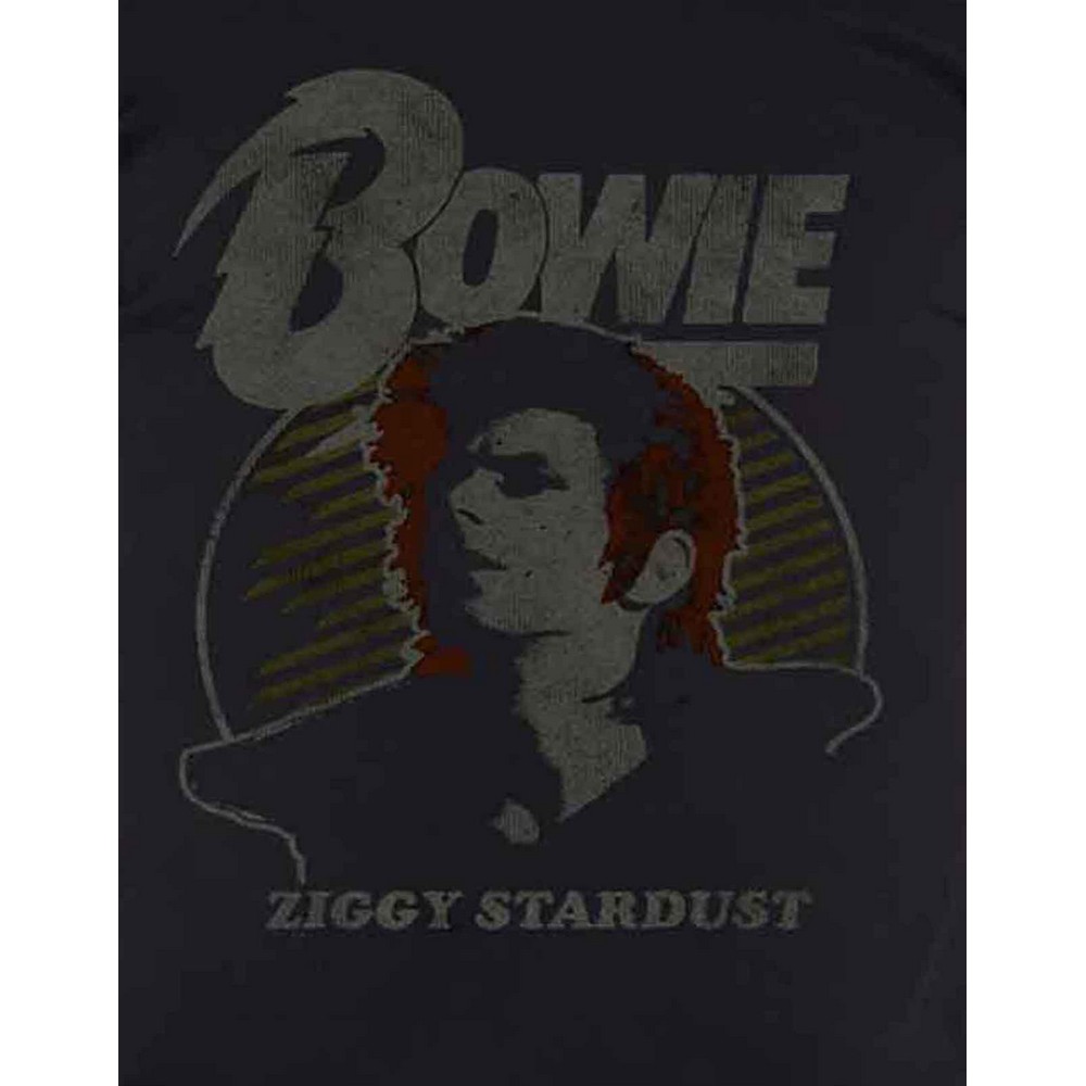 (デヴィッド ボウイ) David Bowie オフィシャル商品 ユニセックス Ziggy Stardust Tシャツ ビンテージ風 半袖 トップス 【海外通販】