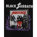 (ブラック サバス) Black Sabbath オフィシャル商品 ユニセックス Sabotage Tシャツ ビンテージ風 半袖 トップス 【海外通販】