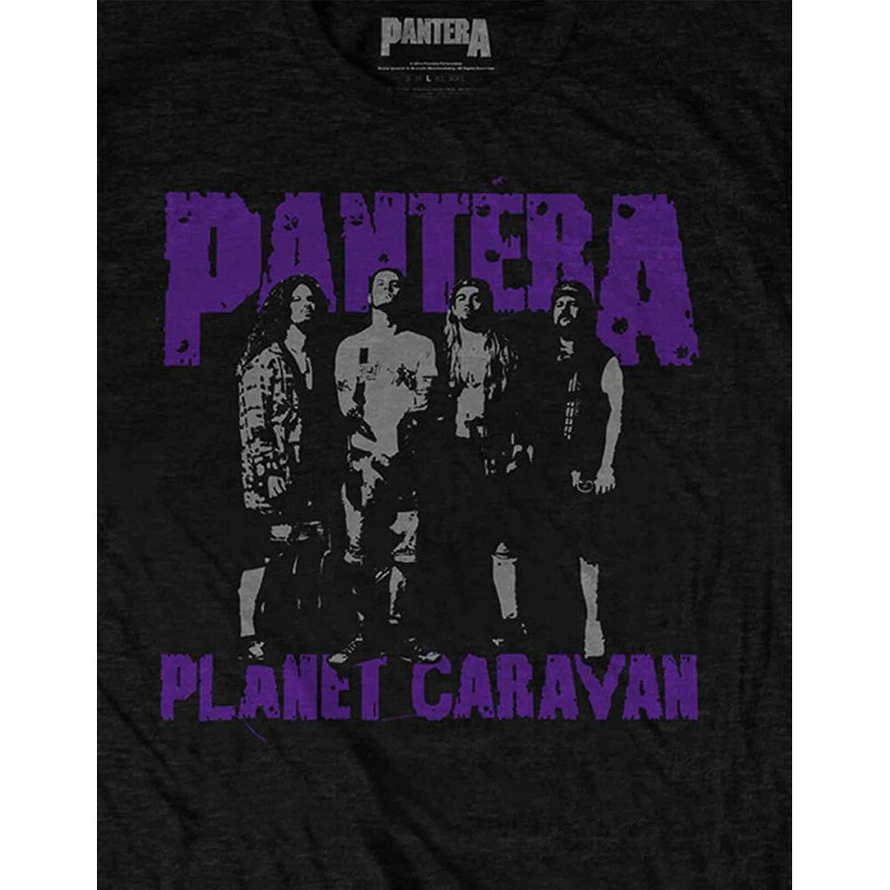 (パンテラ) Pantera オフィシャル商品 ユニセックス Planet Caravan Tシャツ コットン 半袖 トップス 【海外通販】