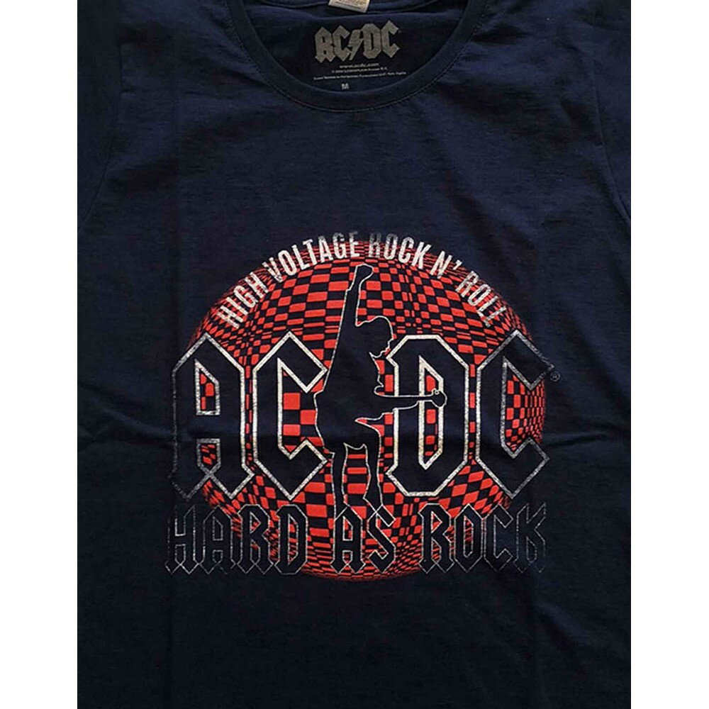 Rakuten - (エーシー・ディーシー) AC/DC オフィシャル商品 レディース Hard As Rock Tシャツ 半袖 トップス 【海外通販】