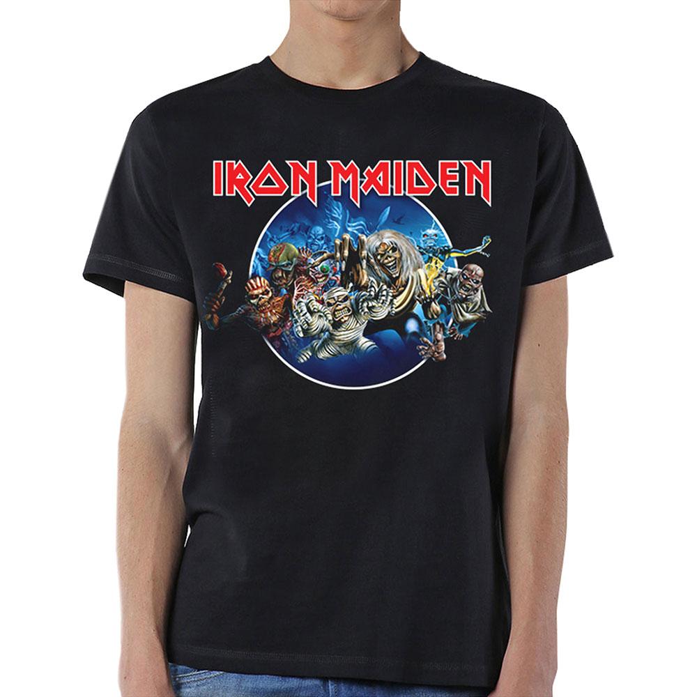 (アイアン・メイデン) Iron Maiden オフィシャル商品 ユニセックス Wasted Years Tシャツ サークル 半袖 トップス 【海外通販】