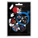 (ザ・フー ) The Who オフィシャル商品 Pete Townsend ピック プレクトラム (5個組) 【海外通販】