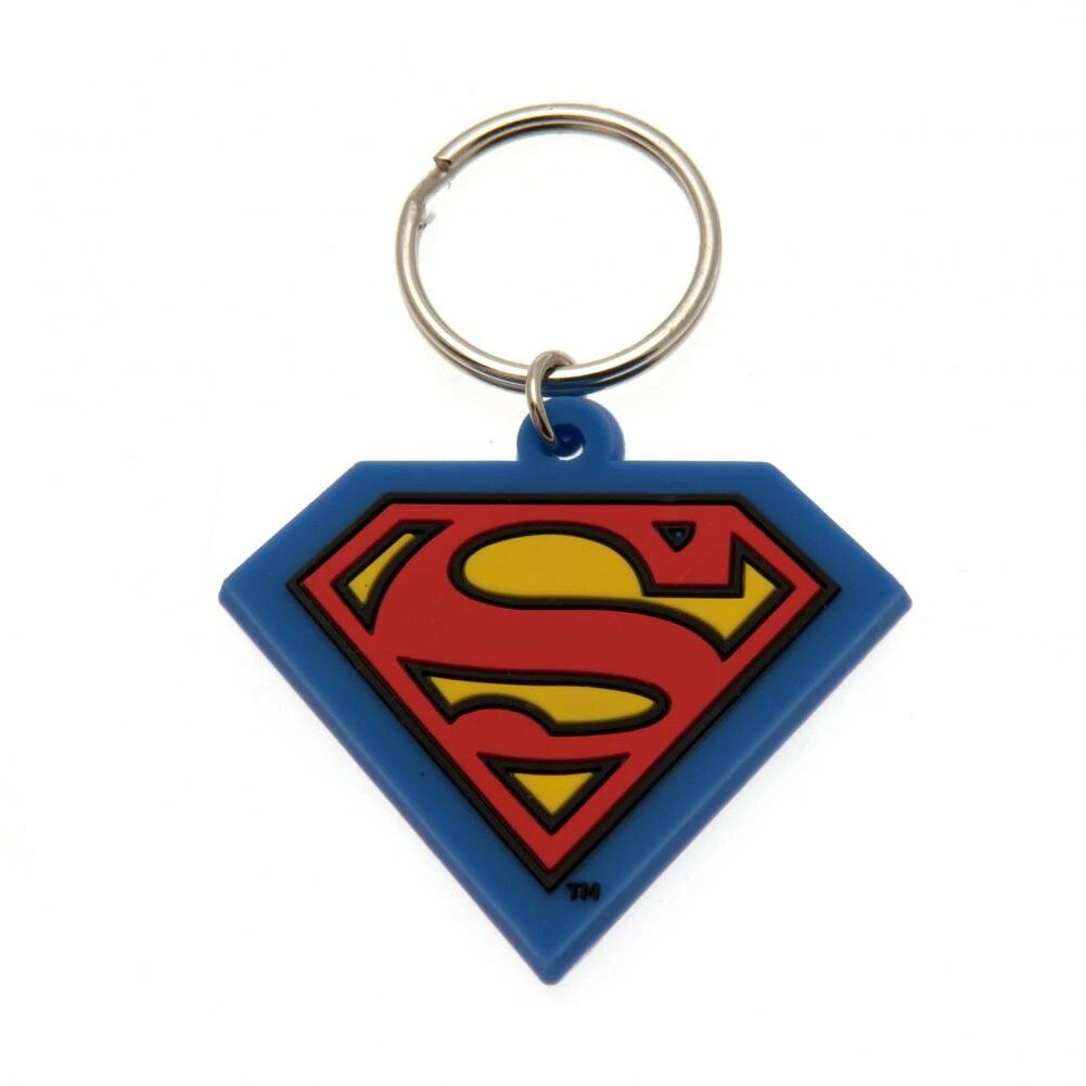 (スーパーマン) Superman オフィシャル商品 シールド キーリング キーホルダー 【海外通販】