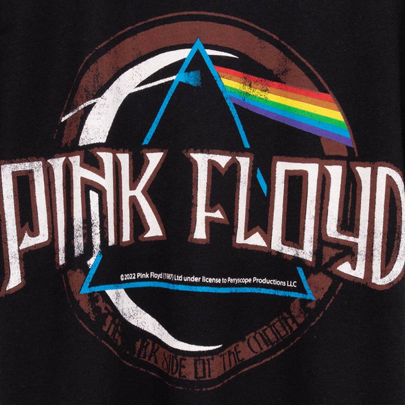 (ピンク フロイド) Pink Floyd オフィシャル商品 キッズ 子供 狂気 バンド Tシャツ 半袖 トップス カットソー 【海外通販】