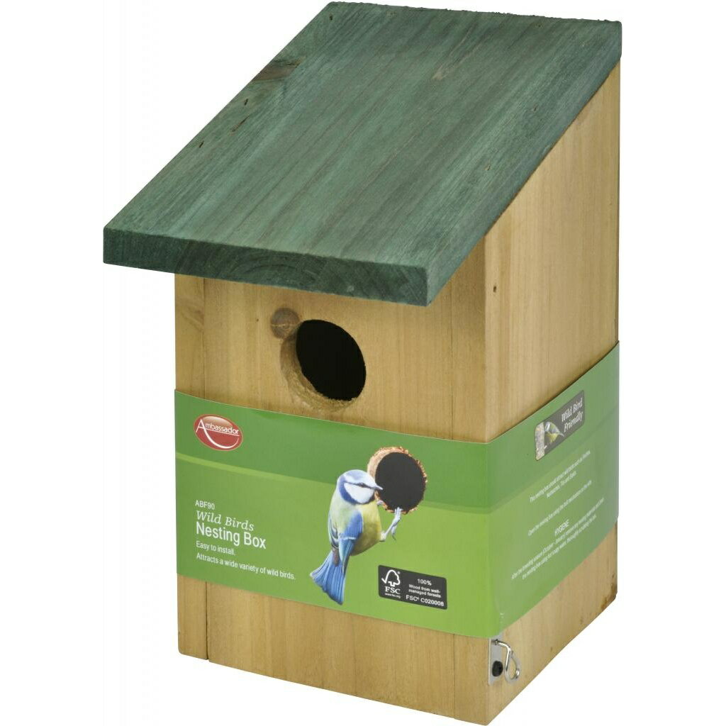 (アンバサダー) Ambassador 野鳥用 ワイルドバード 巣箱 ネスティイングボックス 野鳥観察 【海外通販】