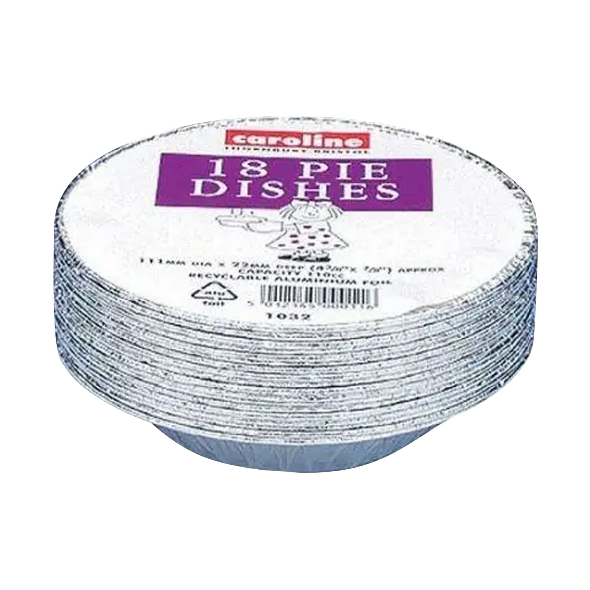 (キャロライン) Caroline ホイル パイプレート パイ皿 お菓子作り 製菓用品 キッチン用品 (18枚組) 【海外通販】