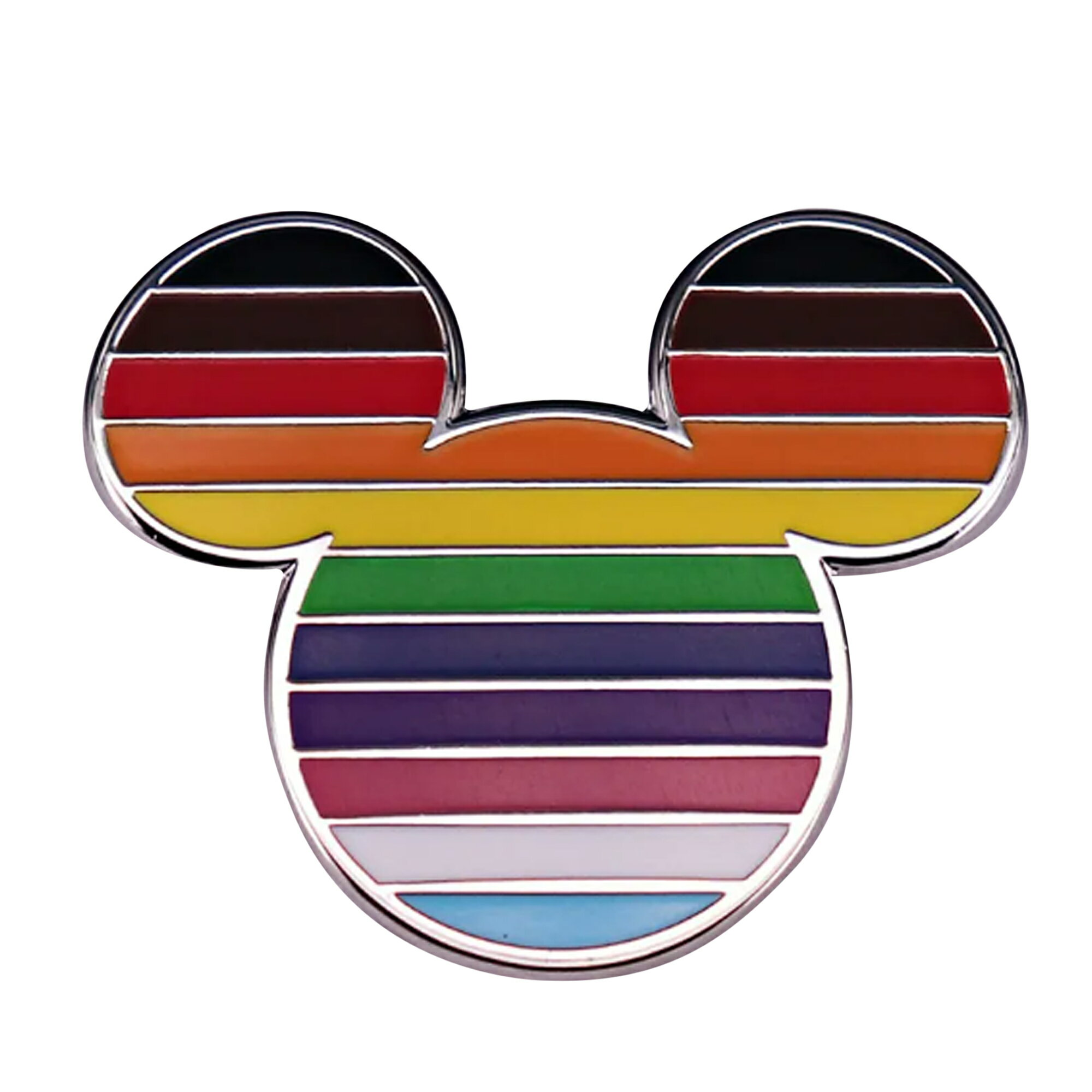 (ディズニー) Disney オフィシャル商品 Pride ミッキーマウス エナメル バッジ 【海外通販】
