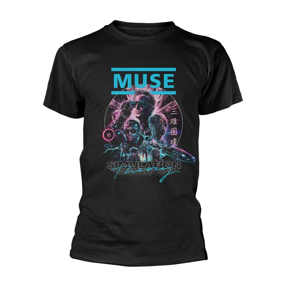 (ミューズ) Muse オフィシャル商品 ユニセックス Simulation Theory Tシャツ 半袖 トップス 【海外通販】