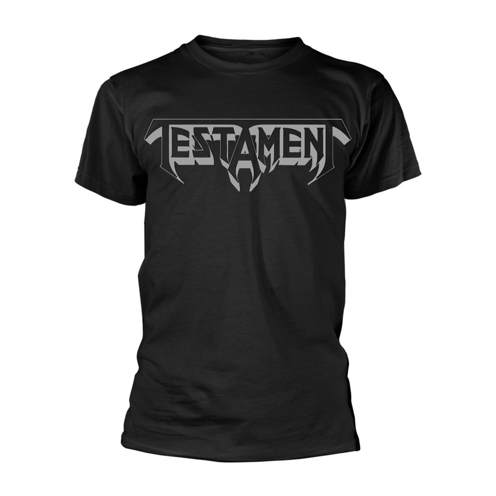 (テスタメント) Testament オフィシャル商品 ユニセックス ロゴ Tシャツ 半袖 トップス 【海外通販】