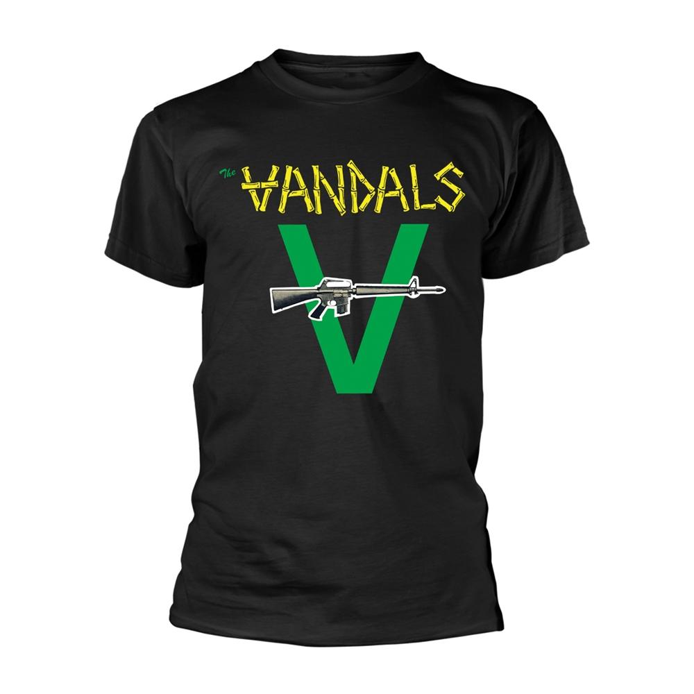 (ヴァンダルス) The Vandals オフィシャル商品 ユニセックス Peace Thru Vandalism Tシャツ 半袖 トップス 【海外通販】