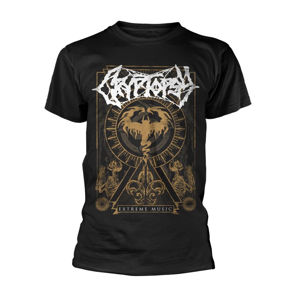 (クリプトプシー) Cryptopsy オフィシャル商品 ユニセックス Extreme Music Tシャツ 半袖 トップス 【海外通販】