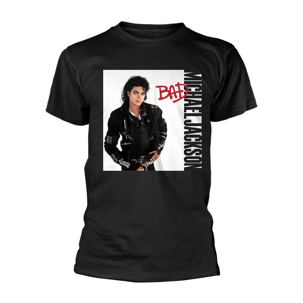 (マイケル ジャクソン) Michael Jackson オフィシャル商品 ユニセックス Bad Tシャツ 半袖 トップス 【海外通販】