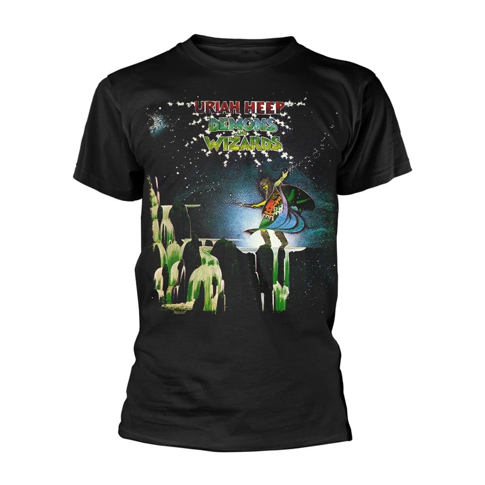 (ユーライア・ヒープ) Uriah Heep オフィシャル商品 ユニセックス Demons And Wizards Tシャツ 半袖 トップス 【海外通販】