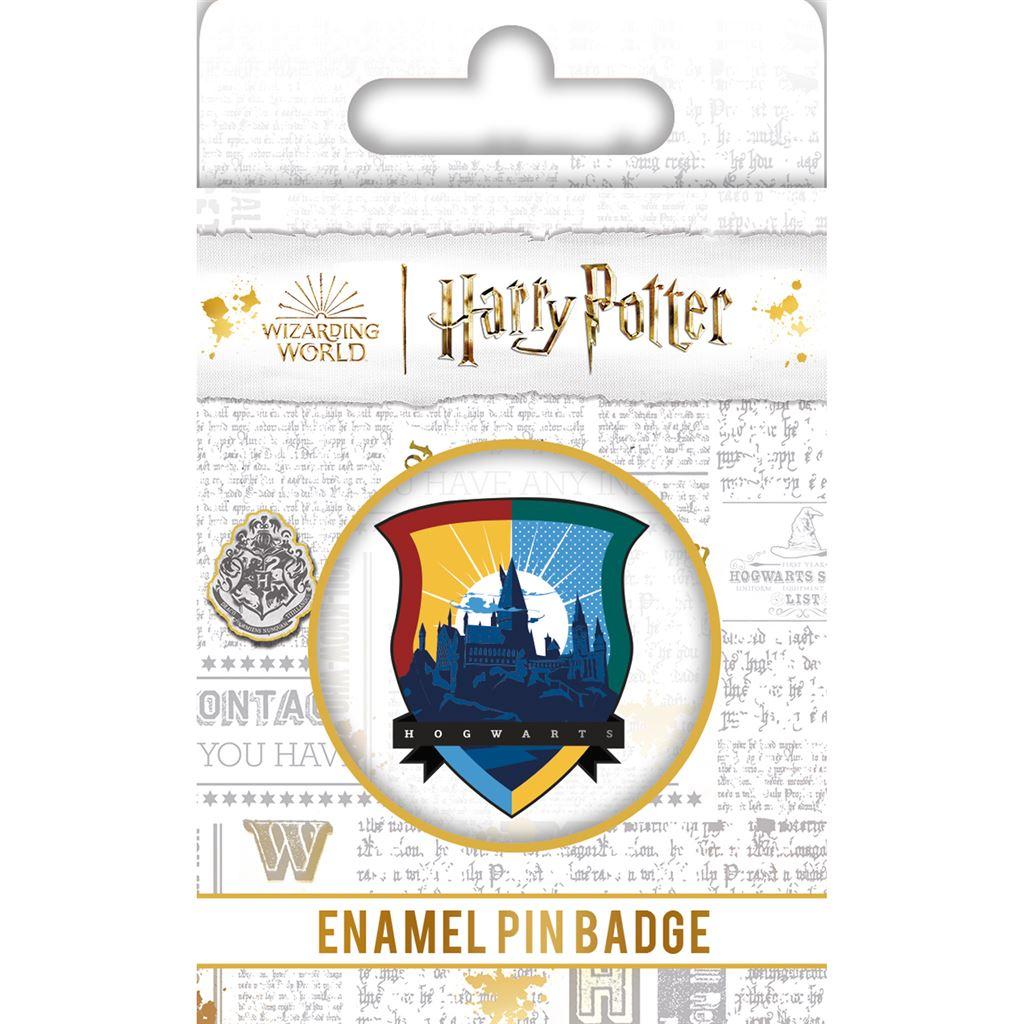 (ハリー・ポッター) Harry Potter オフィシャル商品 エナメル ホグワーツ バッジ 【海外通販】