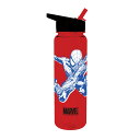 (スパイダーマン) Spider-Man オフィシャル商品 Sling プラスチック ウォーターボトル 水筒 【海外通販】(3)