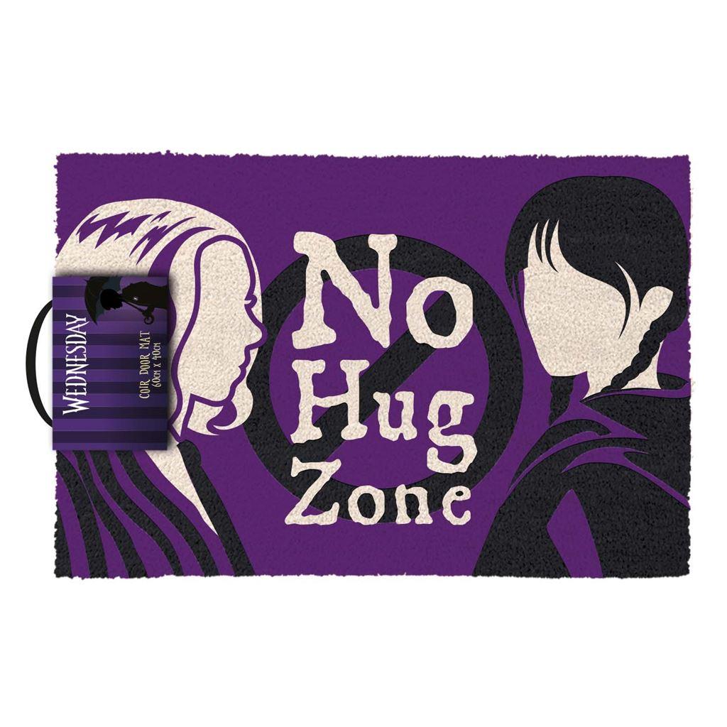 (ウェンズデー) Wednesday オフィシャル商品 No Hug Zone ドアマット フロアマット 【海外通販】