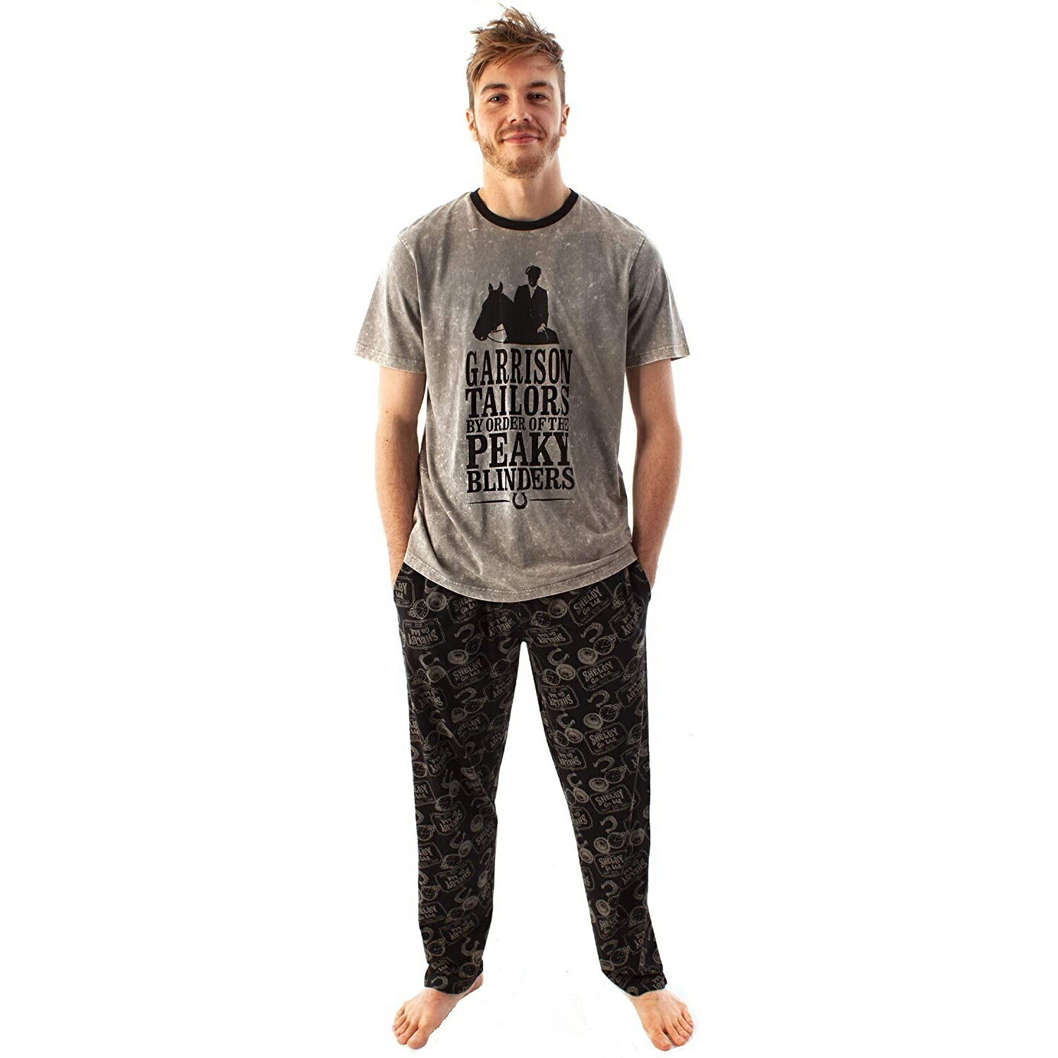 (�ԡ��������֥饤�������) Peaky Blinders ���ե�����뾦�� ��� �ե��ߥ꡼ Tommy Shelby �ѥ���� Ⱦµ �岼���å� �ڳ������Ρ�