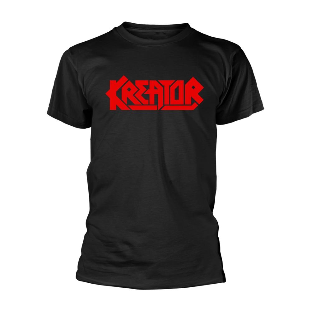 (クリエイター) Kreator オフィシャル商品 ユニセックス ロゴ Tシャツ 半袖 トップス 【海外通販】