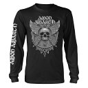 (アモン アマース) Amon Amarth オフィシャル商品 ユニセックス スカル Tシャツ 長袖トップス 【海外通販】