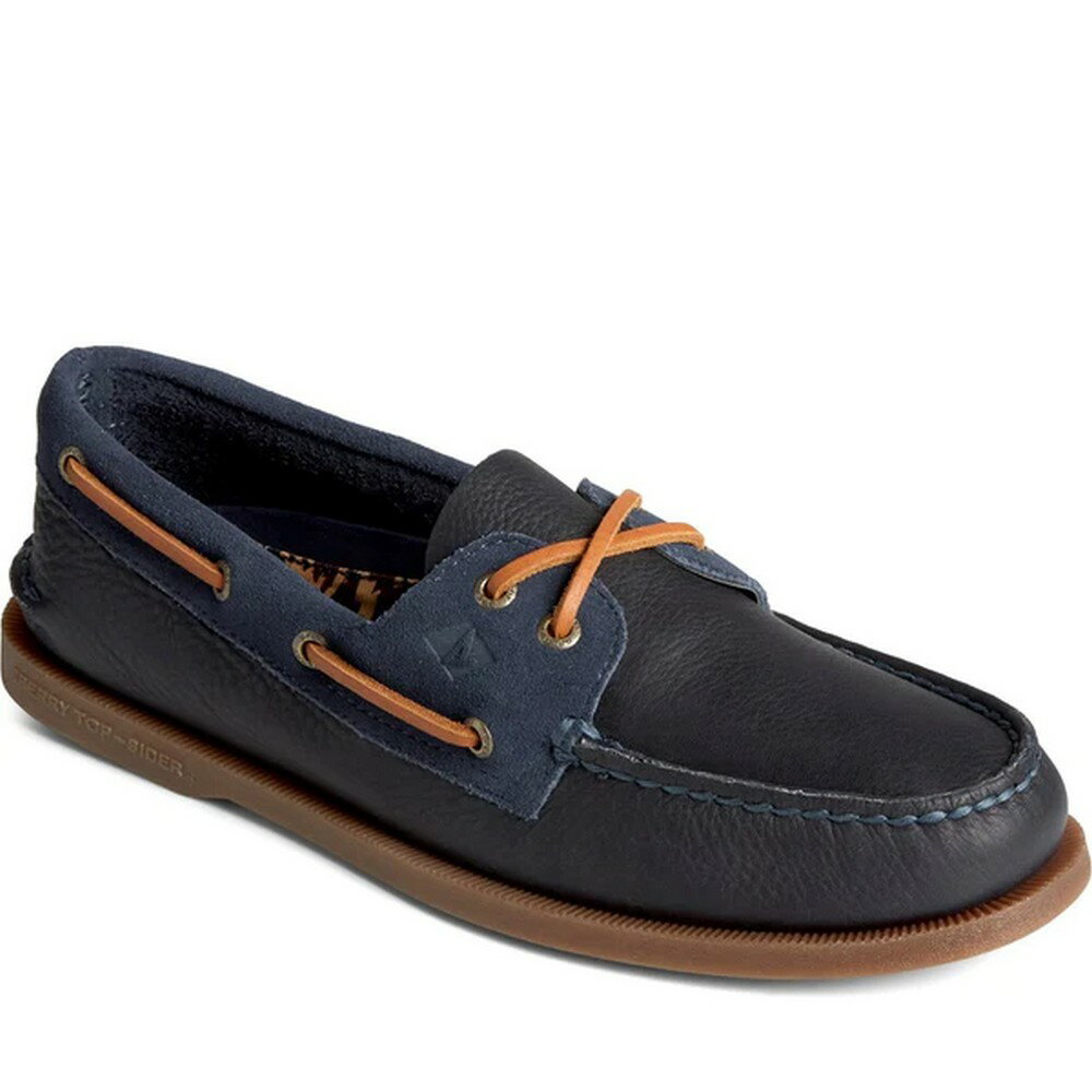 (スペリー) Sperry メンズ Authentic オリジナル デッキシューズ タンブルレザー 紳士靴 スリッポン シューズ 【海外通販】