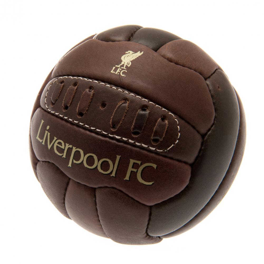 リバプール フットボールクラブ Liverpool FC オフィシャル商品 レトロ Heritage ミニ サッカーボール 【海外通販】