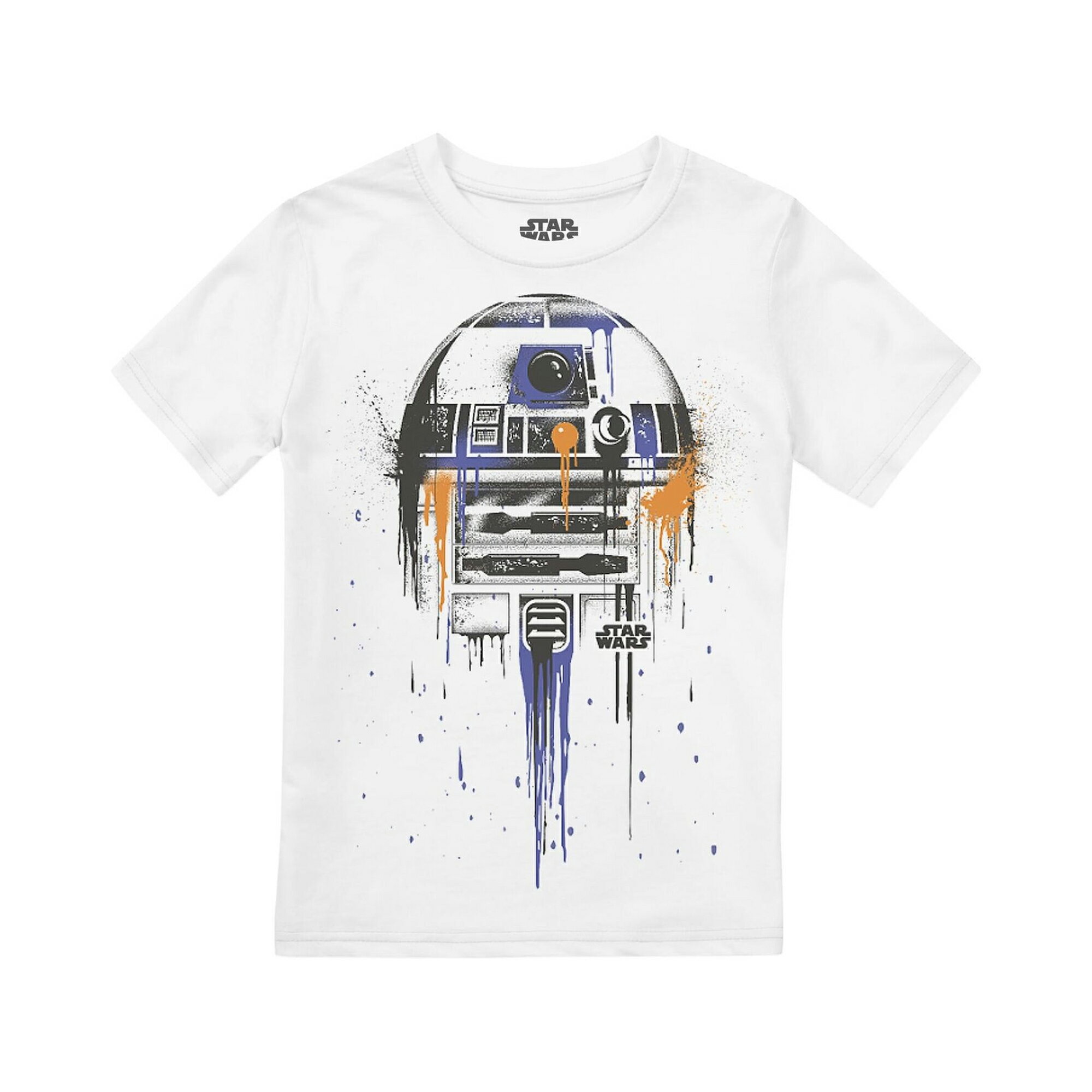 (スター・ウォーズ) Star Wars オフィシャル商品 キッズ・子供用 R2-D2 半袖 Tシャツ トップス 【海外通販】のサムネイル