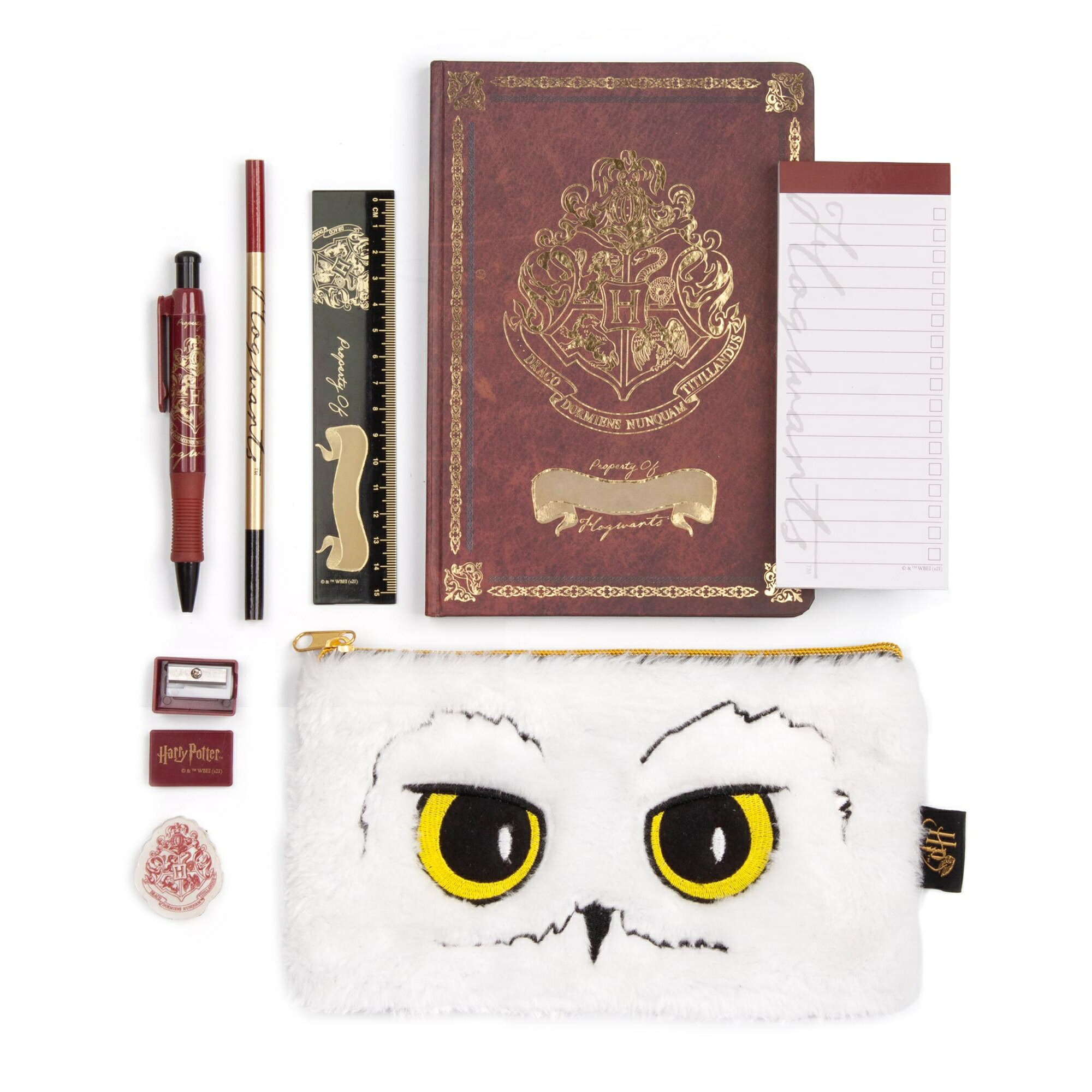 (ハリー・ポッター) Harry Potter オフィシャル商品 Bumper A5 ステーショナリー 文房具 セット (8ピース) 【海外通販】