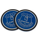 エバートン フットボールクラブ Everton FC オフィシャル商品 コースターセット (2枚組) 