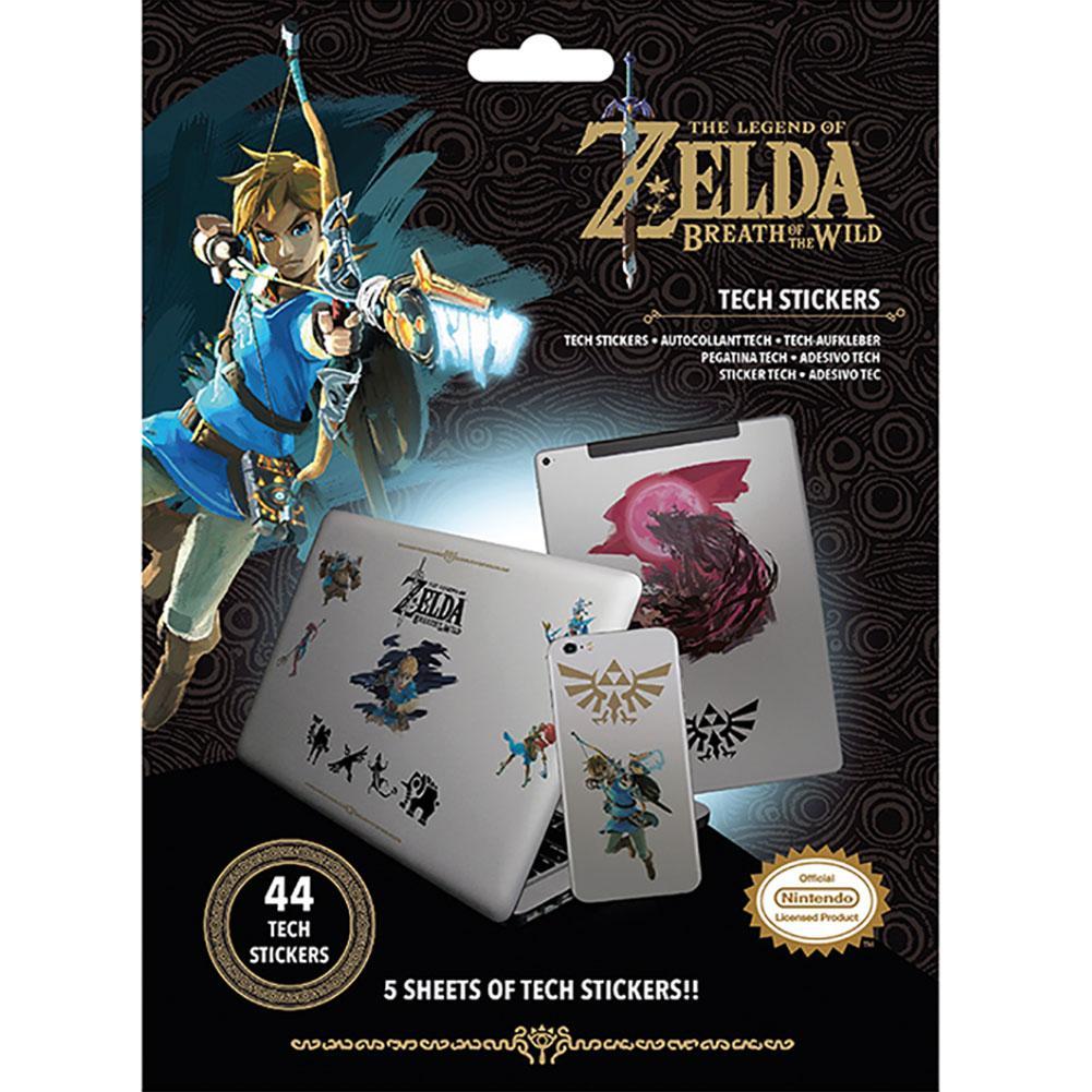 (ゼルダの伝説) The Legend Of Zelda オフィシャル商品 テク ステッカー シール セット 【海外通販】