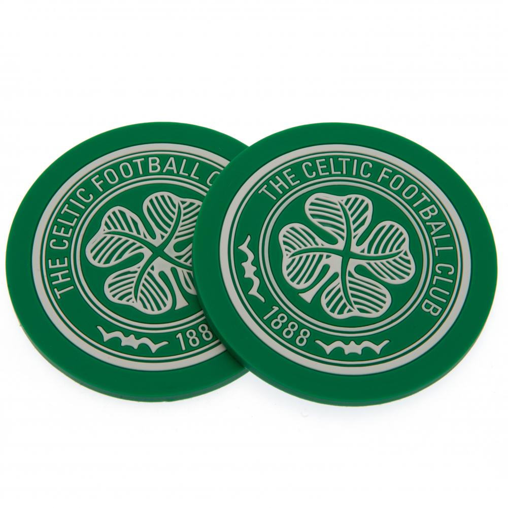 セルティック フットボールクラブ Celtic FC オフィシャル商品 コースターセット (2枚組) 【海外通販】
