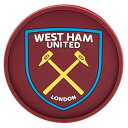 ウェストハム・ユナイテッド フットボールクラブ West Ham FC オフィシャル商品 コースター (1枚) 【海外通販】